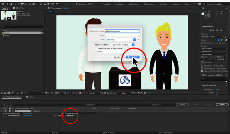 Comment exporter une video sur After Effect ? - Tutoriel After Effect