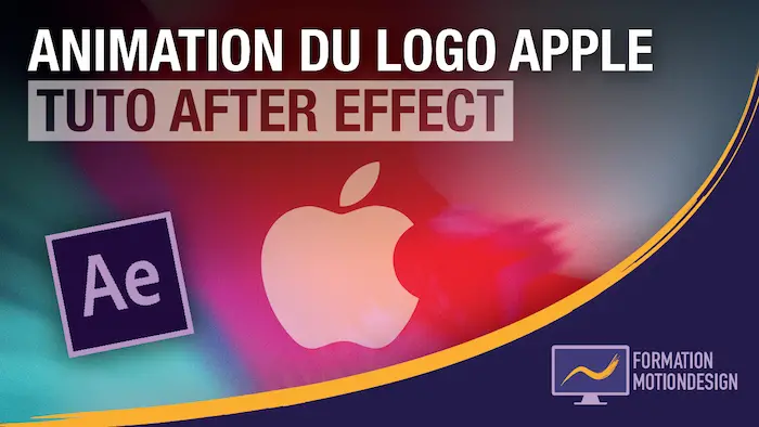 Animation du logo Apple sur After Effect – Tuto animation logo