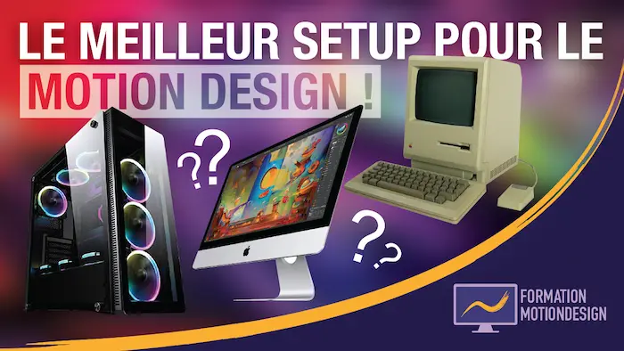 Le meilleur SETUP pour faire du motion design 2D & 3D !