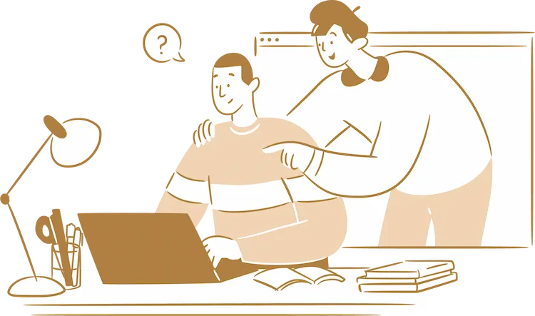 En bénéficiant de l'accompagnement personnalisé, les étudiants de la formation s'assurent de réussir de maintenir le bon cap dans leur progression. Quoi de mieux pour être accompagné que d'avoir un expert du domaine avec une certification Qualiopi qui vous assure un suivi professionnel. Des cours de motion design en ligne, c'est bien, mais avec un accompagnement pro c'est mieux.